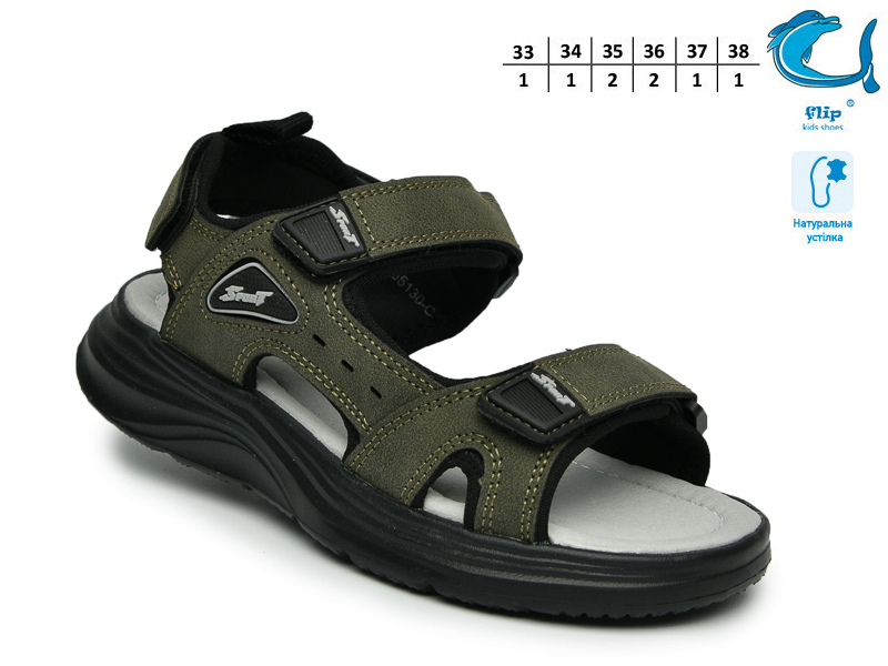 Босоножки ТОМ.М (33-38) 65130C (лето)