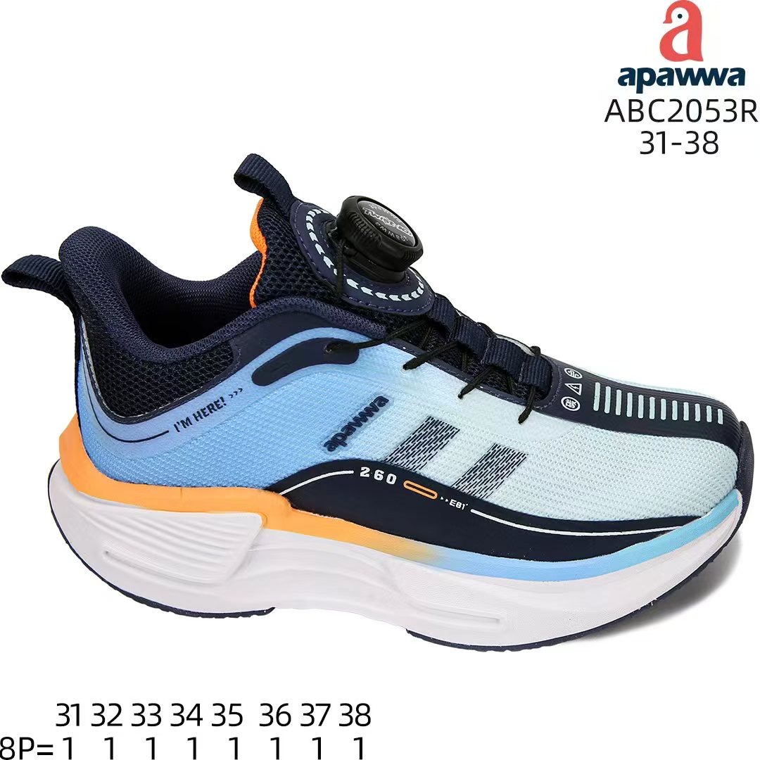 Кроссовки DvaClibee (31-38) AMC-ABC2053R blue (деми)