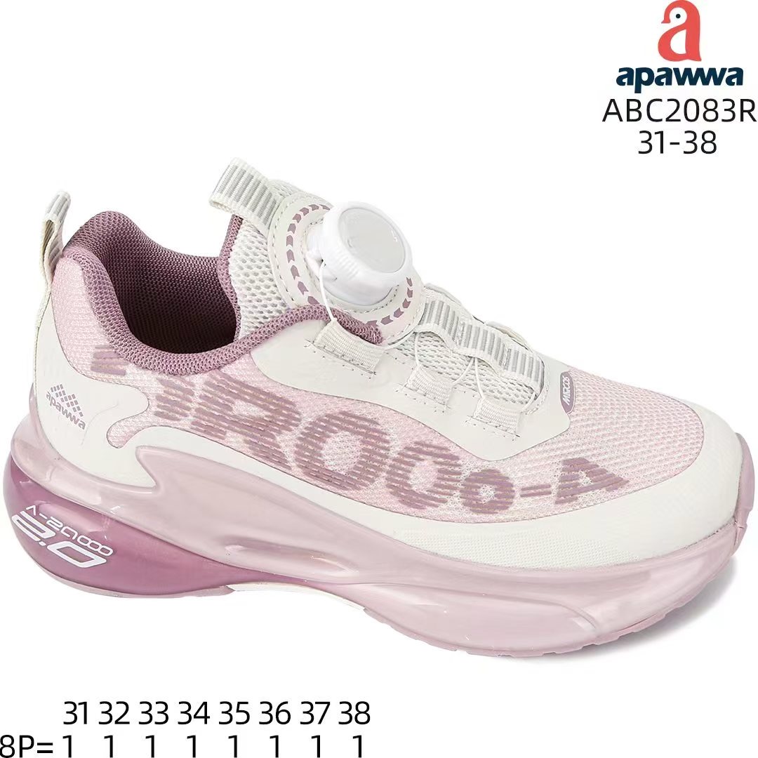 Кроссовки DvaClibee (31-38) AMC-ABC2083R pink (деми)
