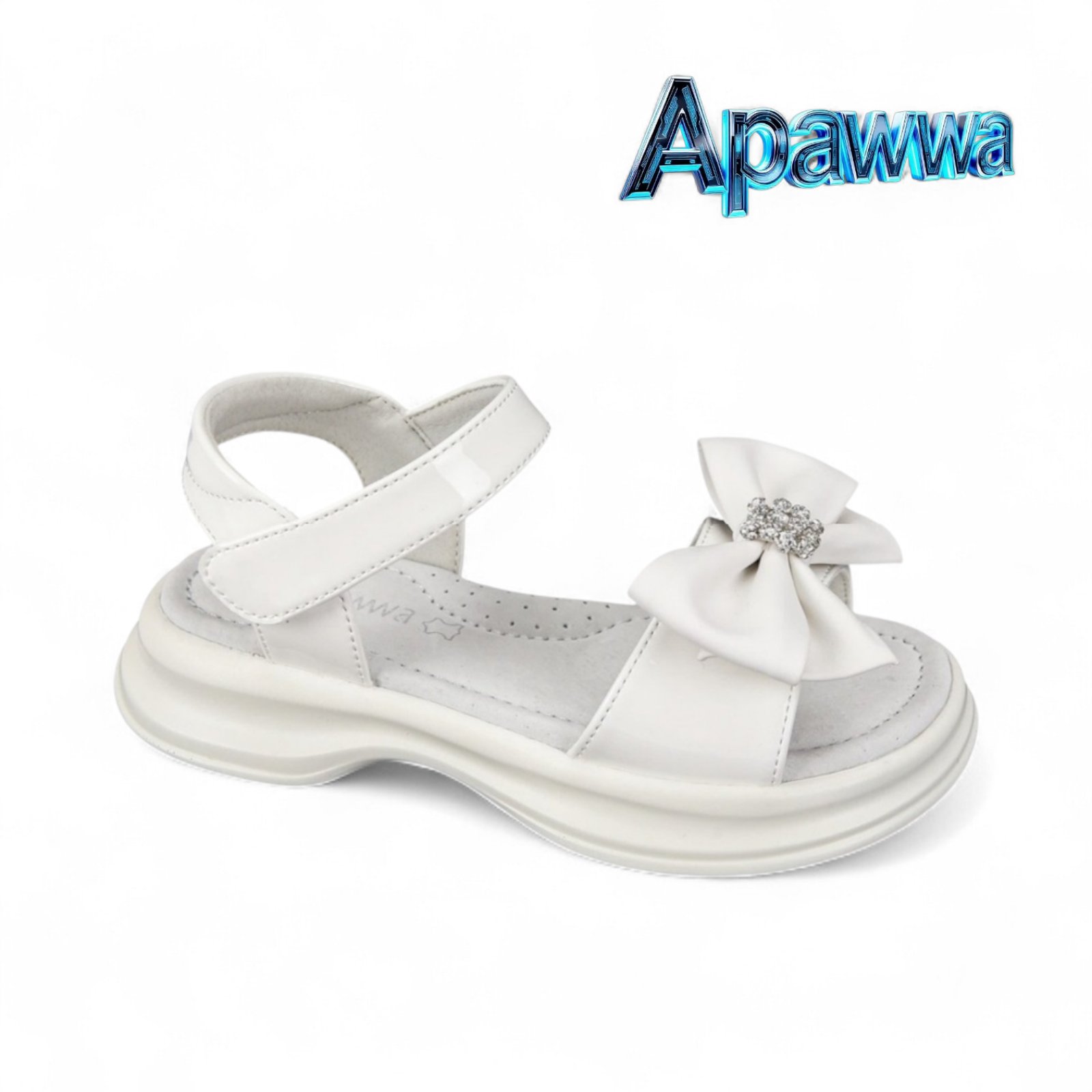 Босоножки DvaClibee (28-33) ApM-ABX0815 white (лето)