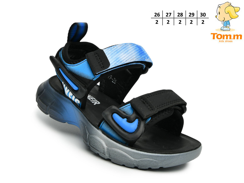 Босоножки ТОМ.М (26-30) B2819 blue (лето)