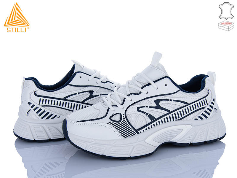 Кроссовки Stilli Group (36-41) NK180-10 шкіра (деми)