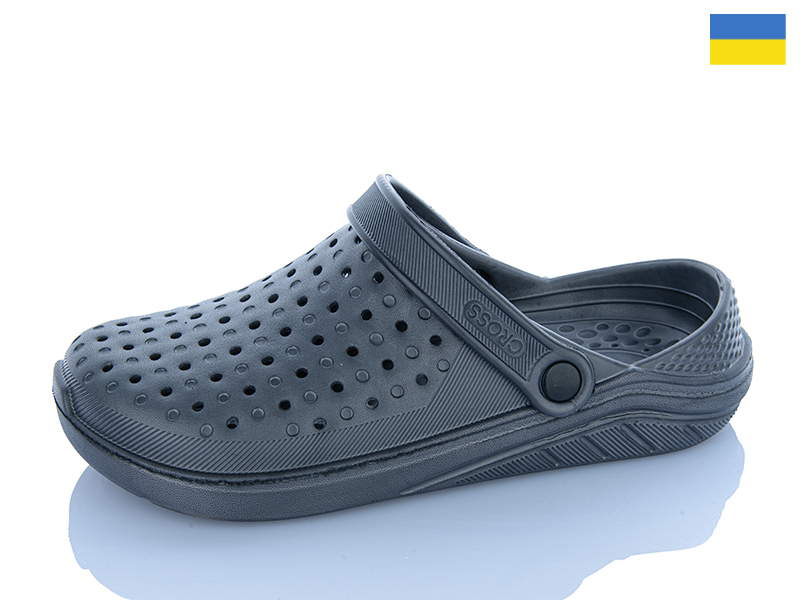 Кроксы Inblu (40-45) 025 сірий (лето)