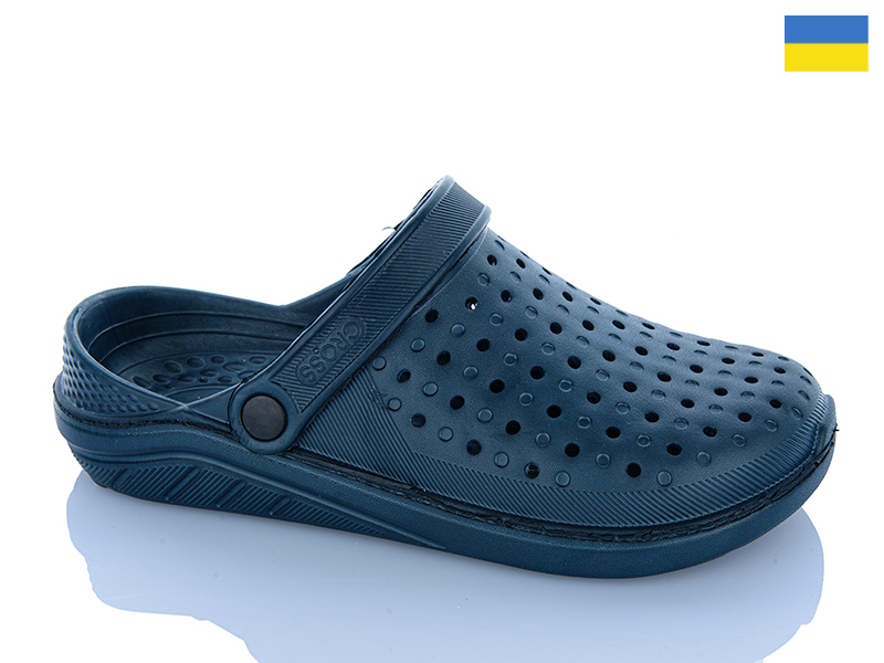 Кроксы Inblu (40-45) 025 т.синій (лето)