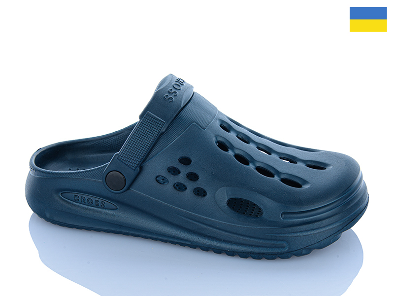 Кроксы Inblu (40-45) 026 т.синій (лето)
