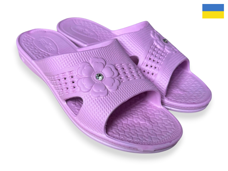 Шлепанцы Rai shoes (36-41) Камінь 2 св.малиновий (лето)