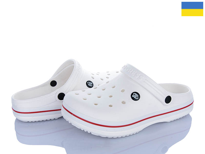 Кроксы Roks (41-45) 224 білий (лето)