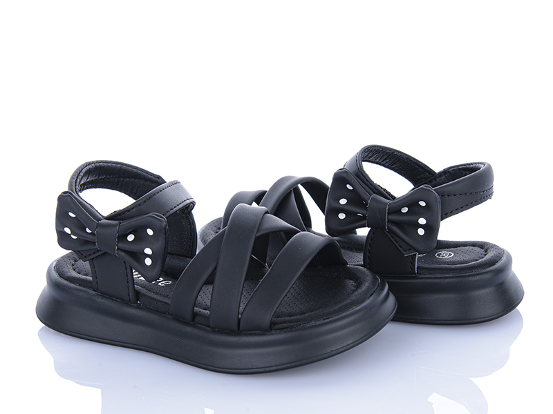 Босоножки Clibee (26-31) AB722 black (лето)