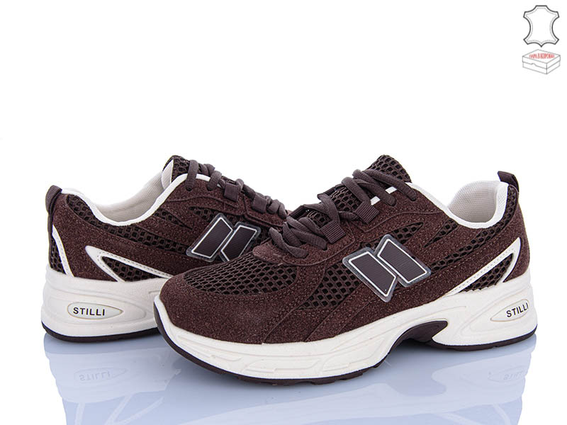Кроссовки Stilli Group (36-41) NN380-17 шкіра (деми)