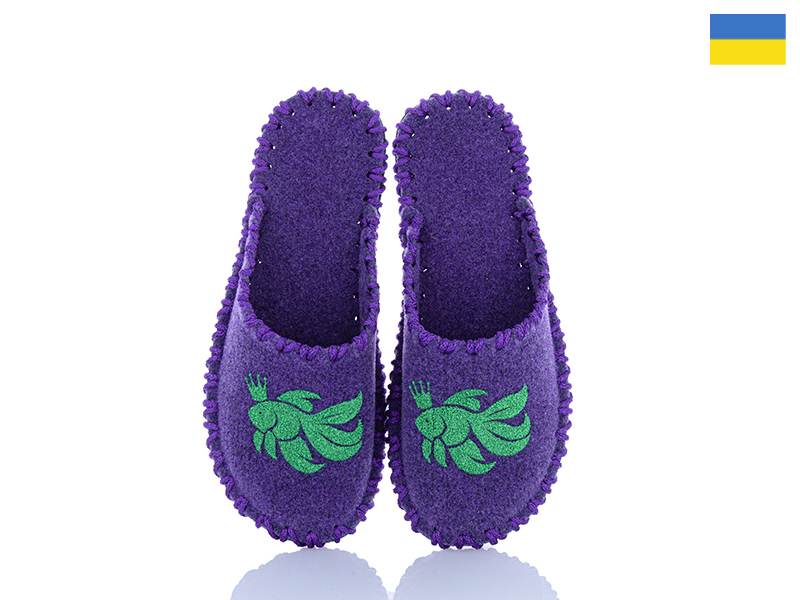 Тапочки Active (36-41) 232W фіолетовий (деми)