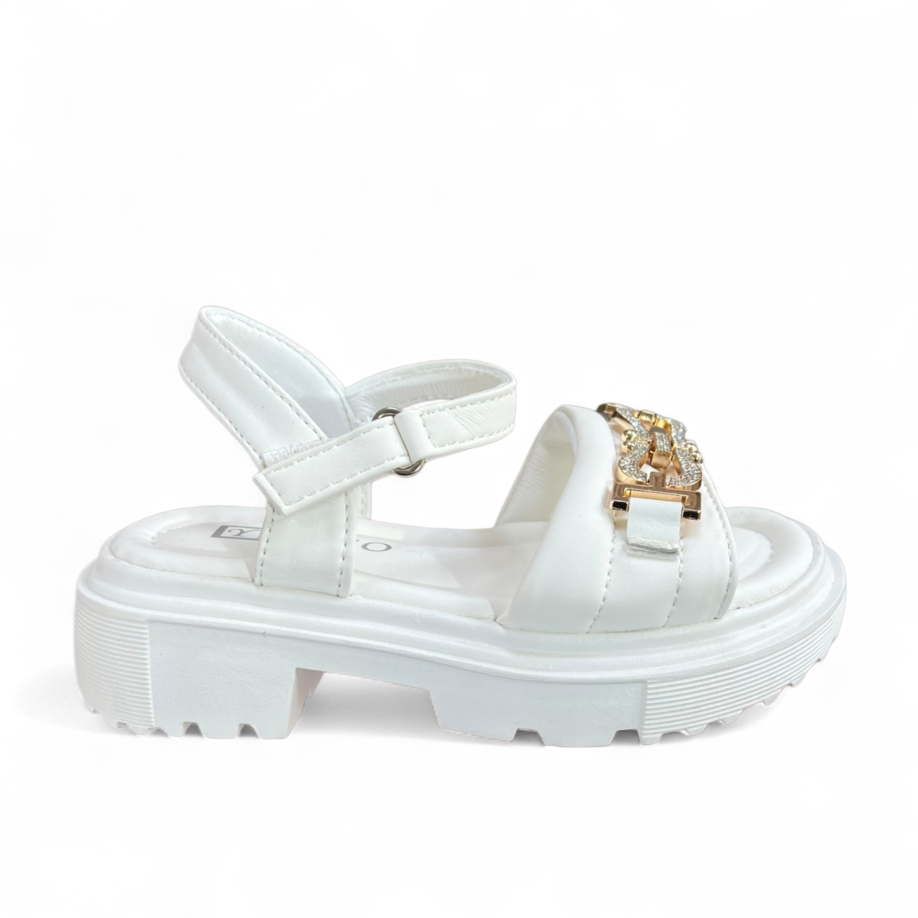 Босоножки DvaClibee (26-31) SS-818B white (лето)