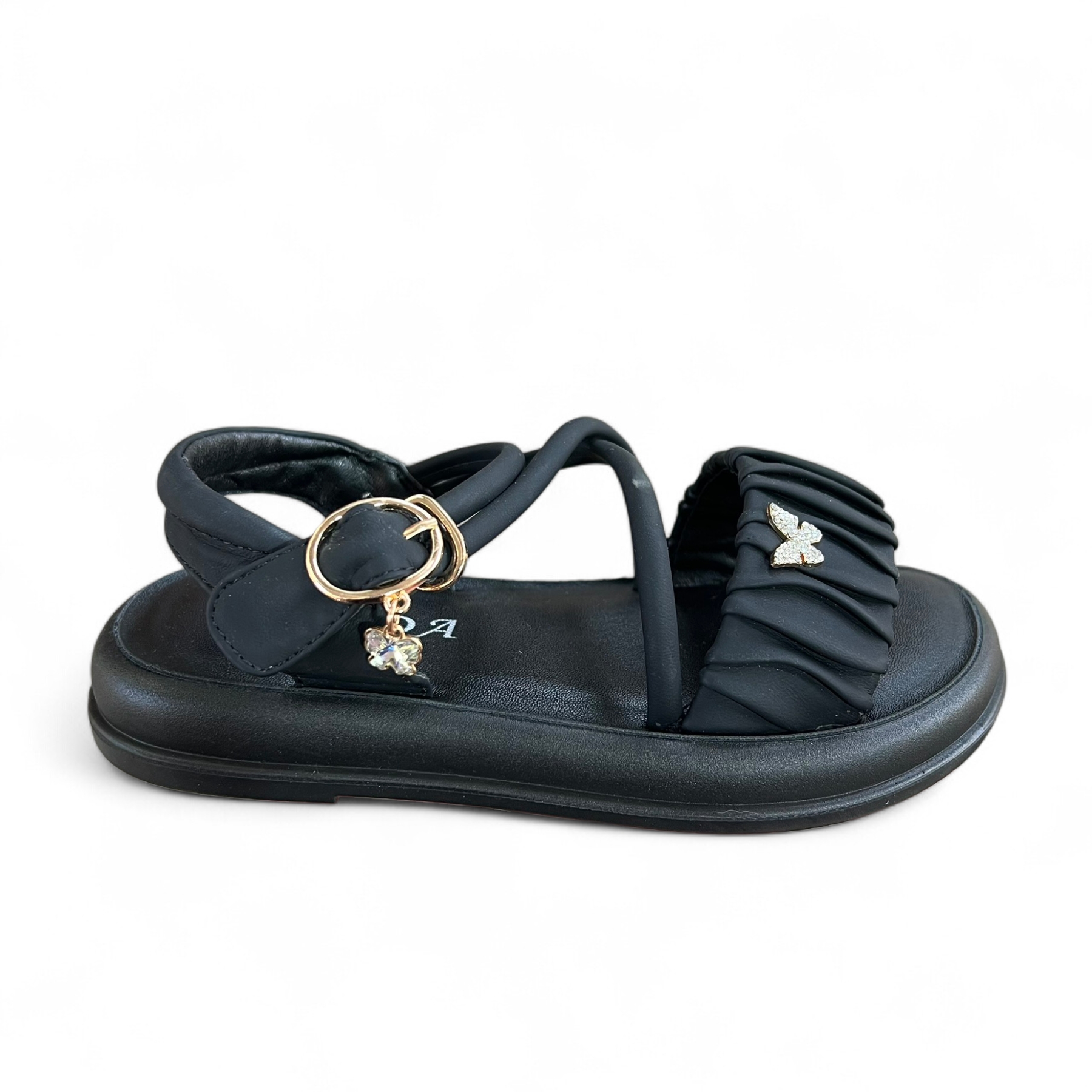 Босоножки DvaClibee (32-37) SS-5213 black (лето)