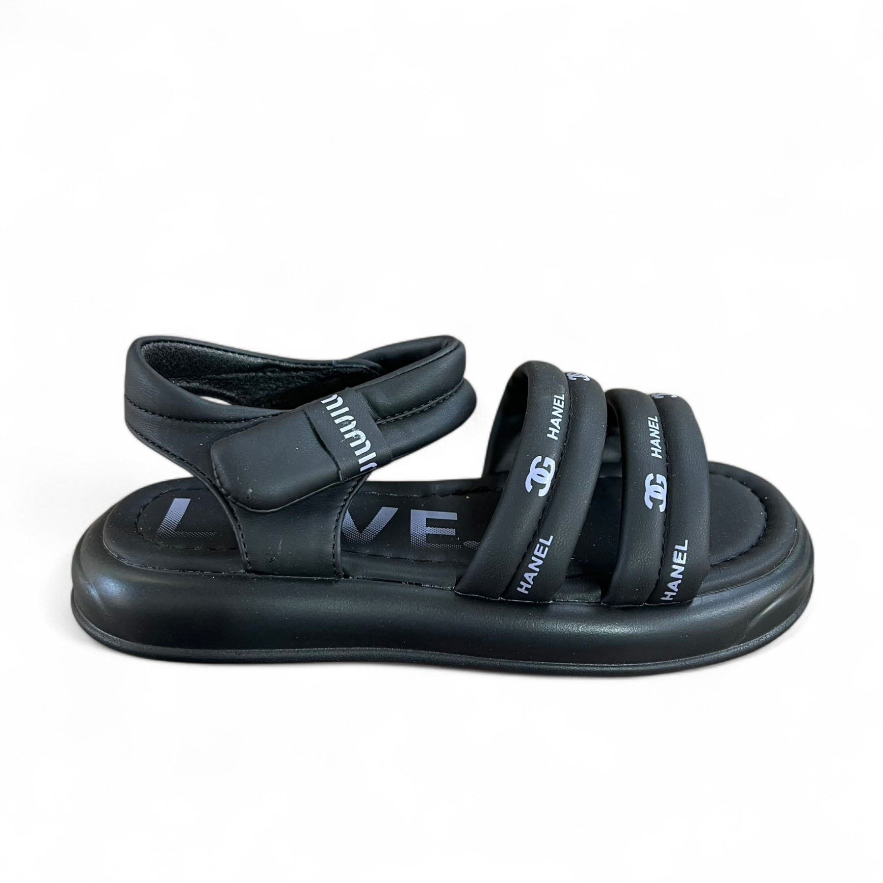 Босоножки DvaClibee (32-37) SS-125C-1 black (лето)