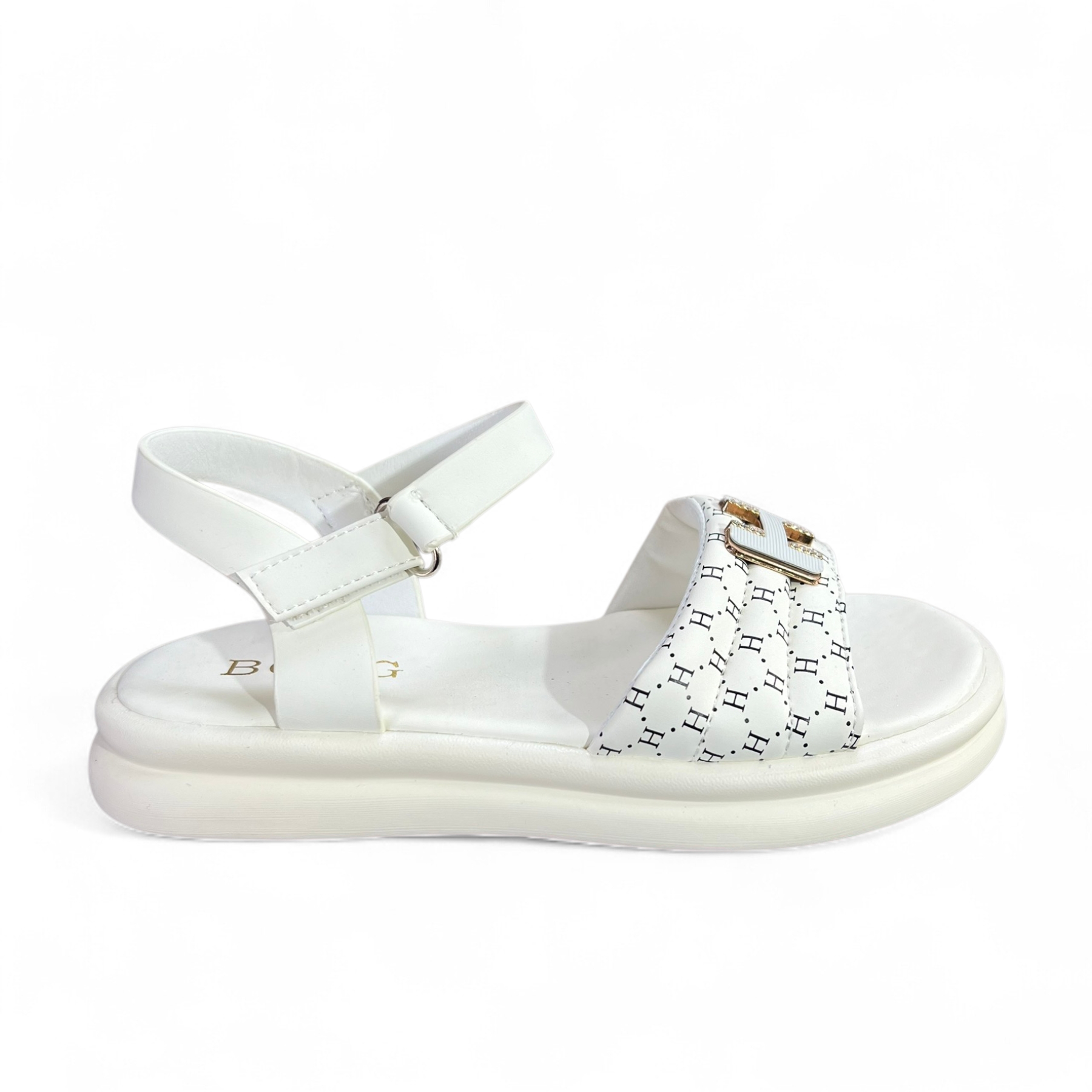 Босоножки DvaClibee (31-36) SS-110-7C white (лето)