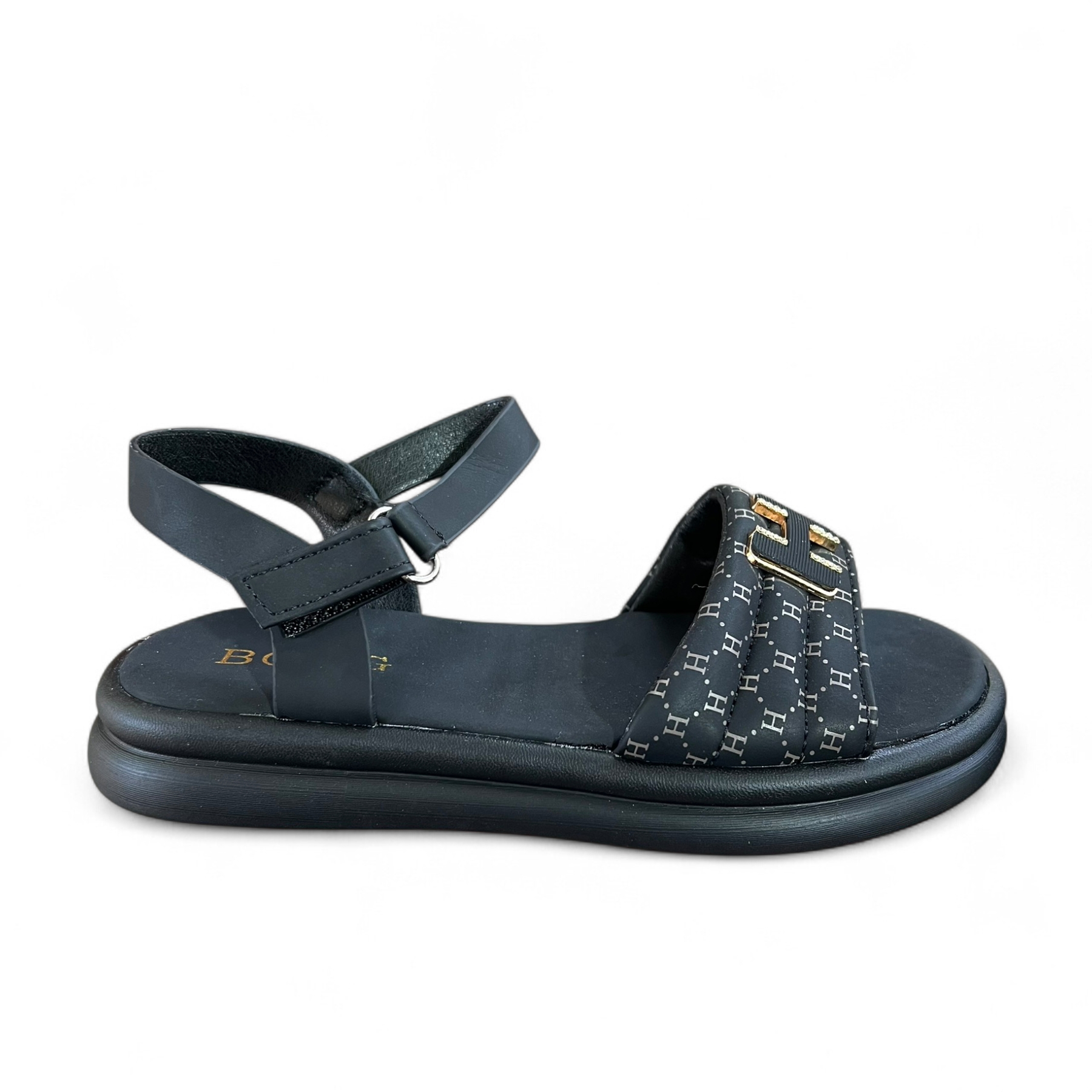 Босоножки DvaClibee (31-36) SS-110-7C black (лето)