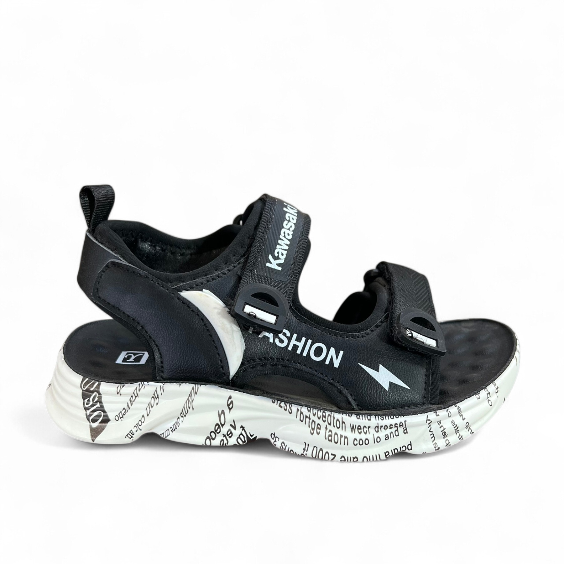 Босоножки DvaClibee (28-33) SS-508B black (лето)