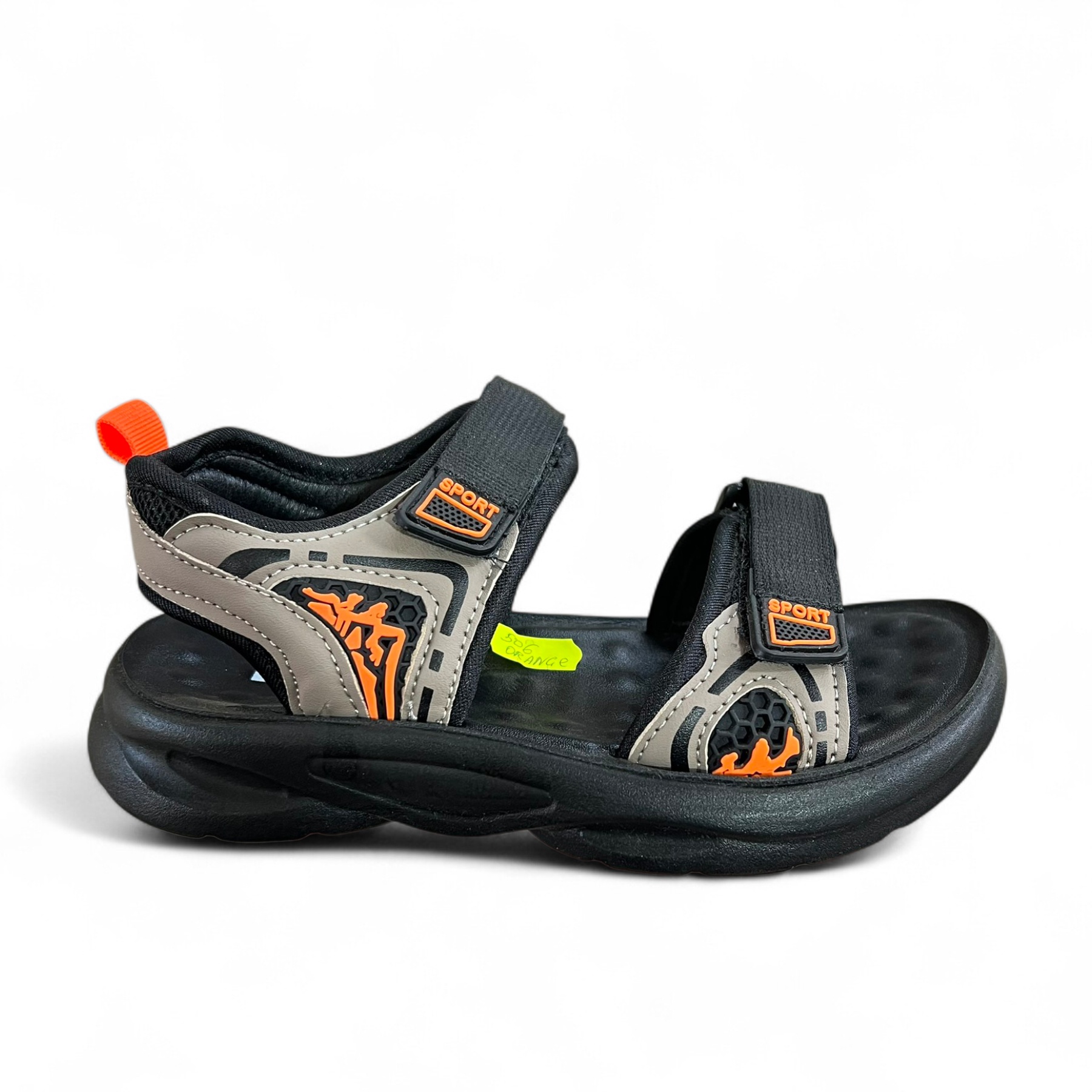 Босоножки DvaClibee (32-37) SS-506 orange (лето)