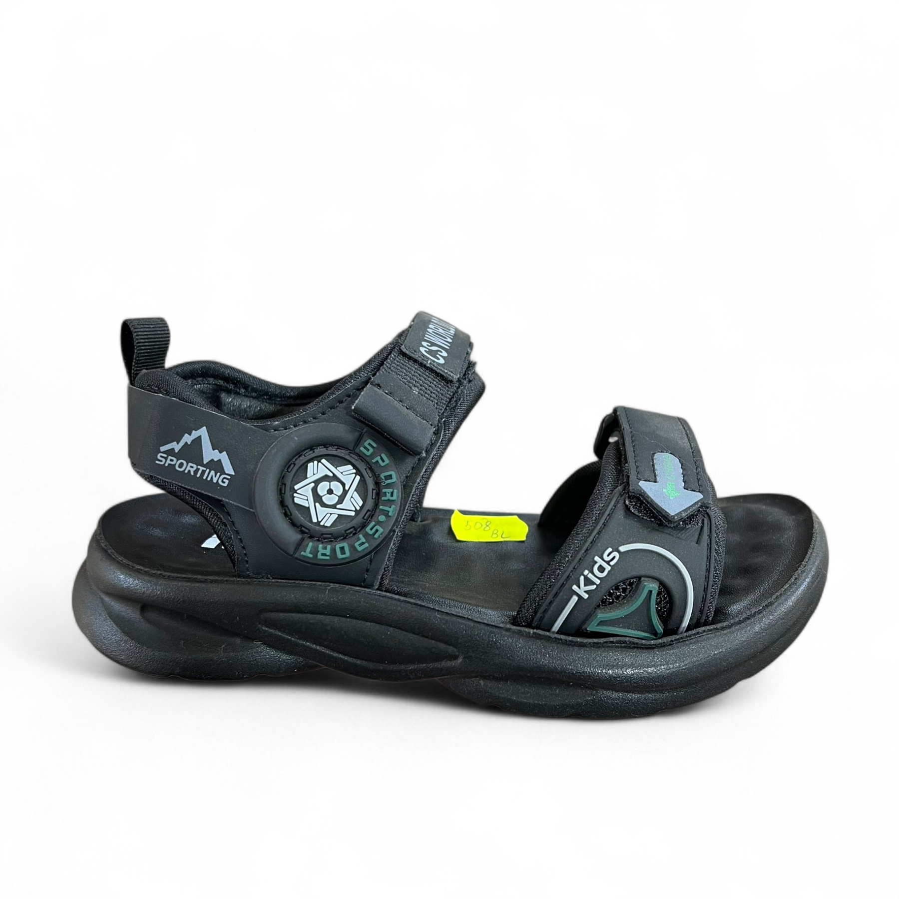 Босоножки DvaClibee (32-37) SS-508 black (лето)