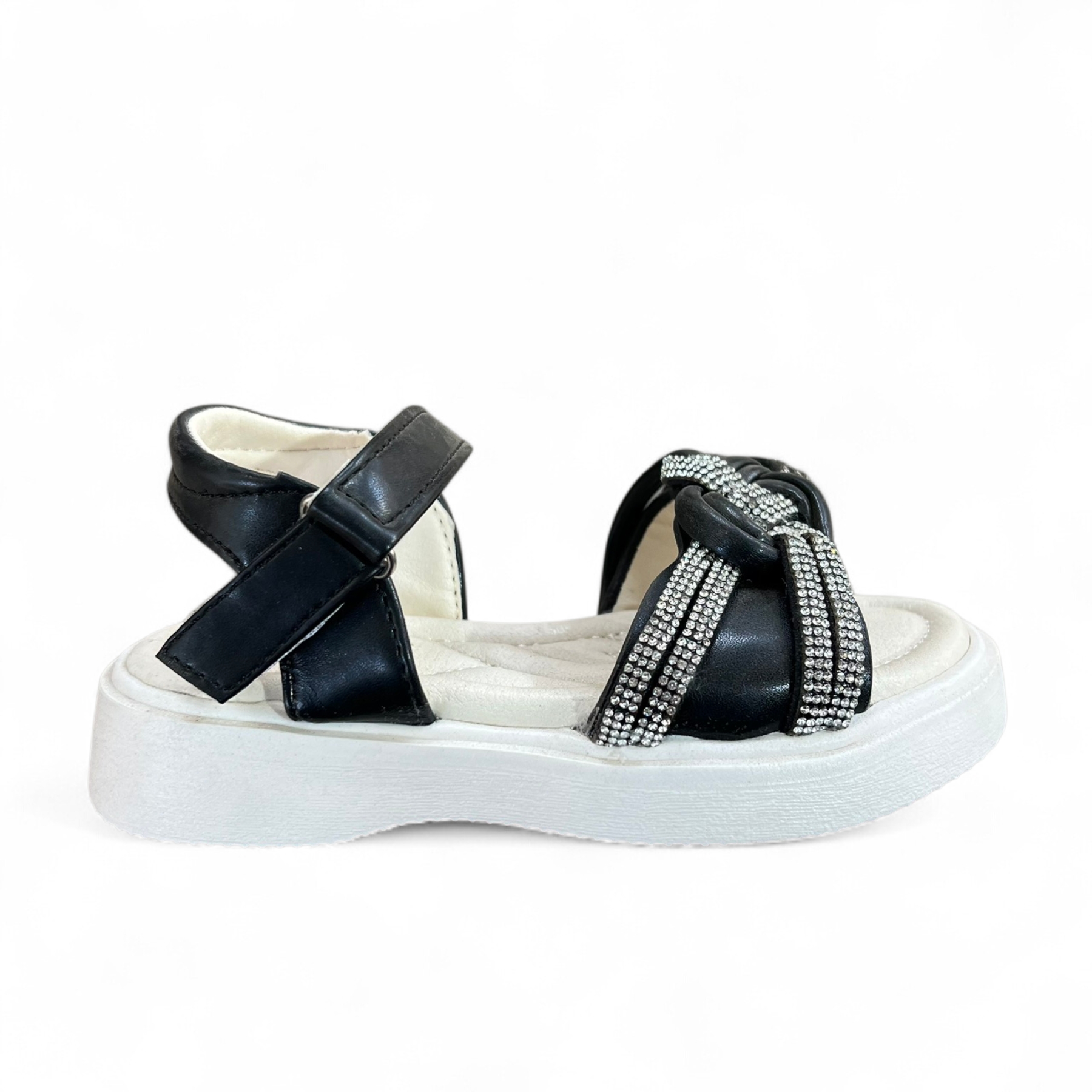 Босоножки DvaClibee (26-31) SS-1523-1 black (лето)