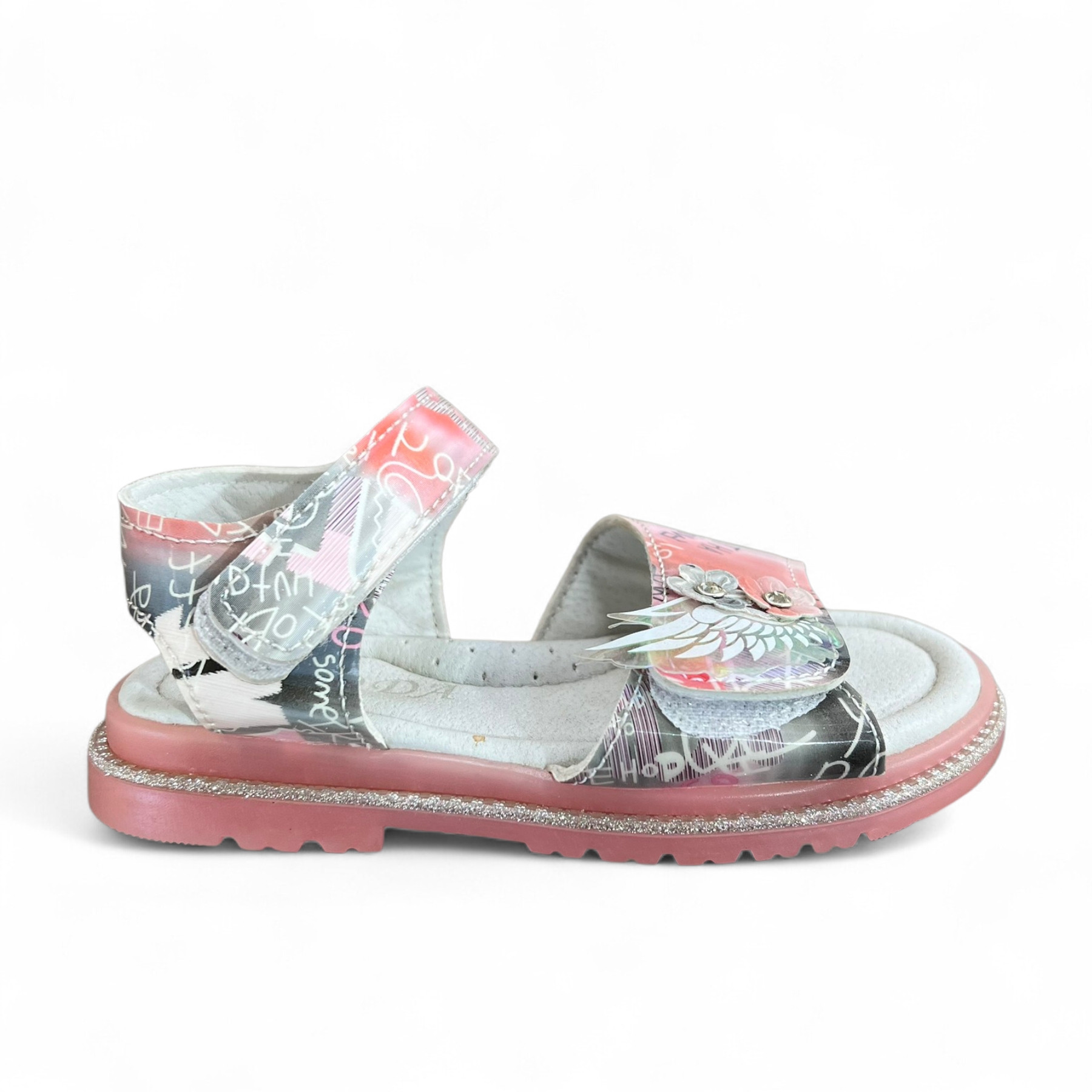 Босоножки DvaClibee (26-31) SS-A01 pink (лето)