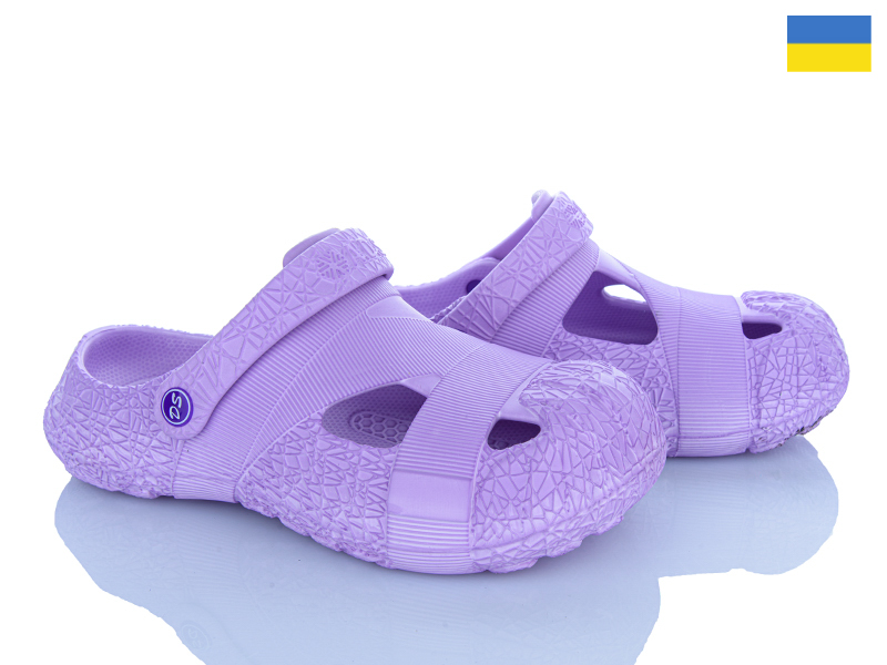 Кроксы Vladimir (37-41) DS Сабо 12 бузковий (лето)