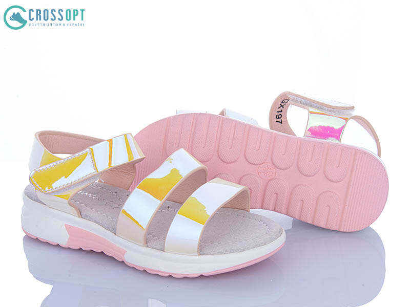 Босоножки CrossOpt (26-31) GX197-1 pink (лето)
