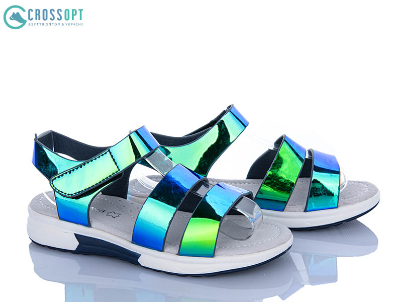 Босоножки CrossOpt (32-37) GX198-1 navy (лето)