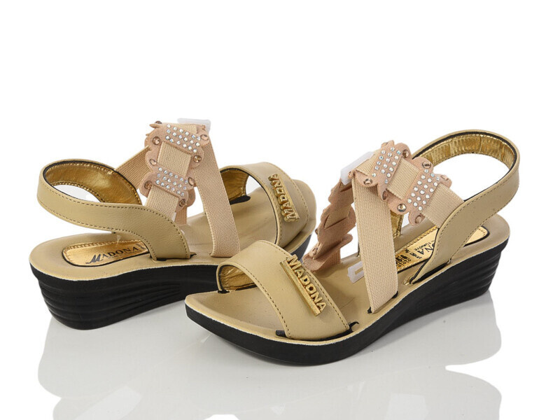 Босоножки Gurkem (24-29) K26-049-1 beige (лето)