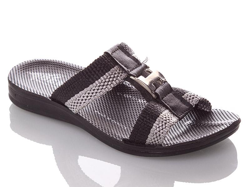 Шлепанцы Gurkem (26-30) K26-H black-grey (24-30) (лето)