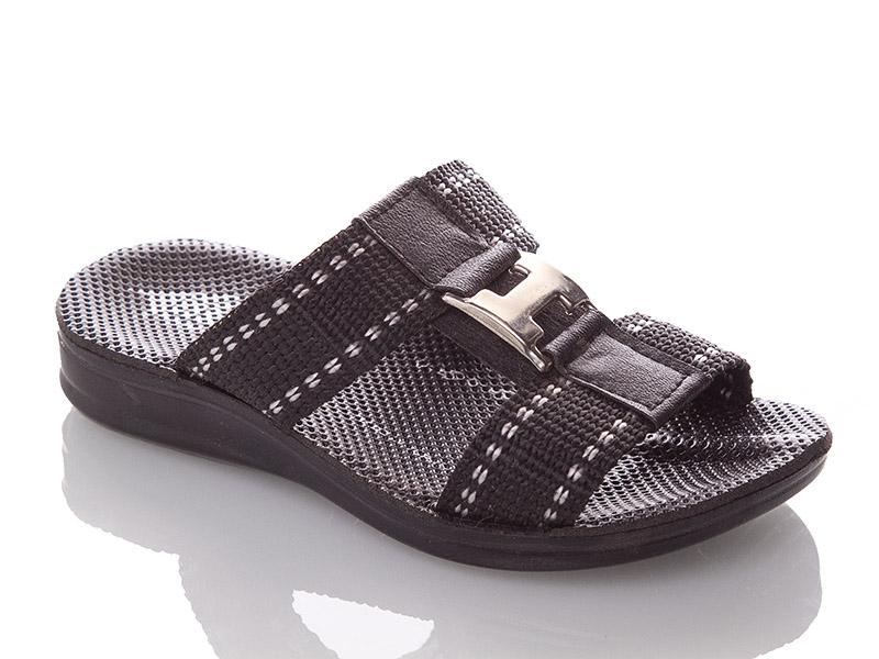 Шлепанцы Gurkem (26-30) K26-H black-white (24-30) (лето)