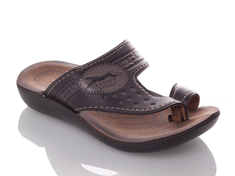 Шлепанцы Gurkem (26-30) K26-Ksoft P black (24-30) (лето)
