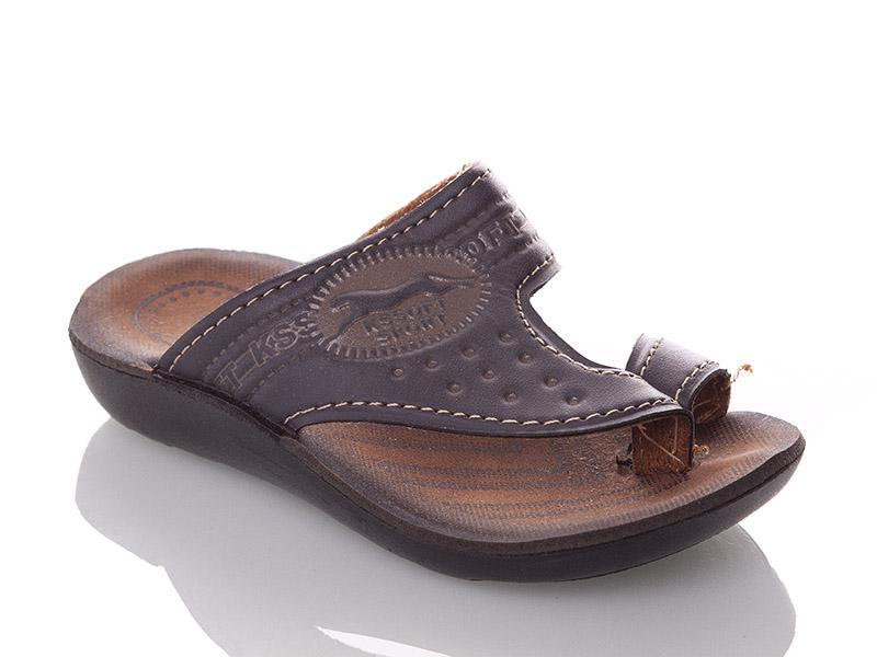 Шлепанцы Gurkem (30-35) K26-Ksoft P black (30-35)- (лето)