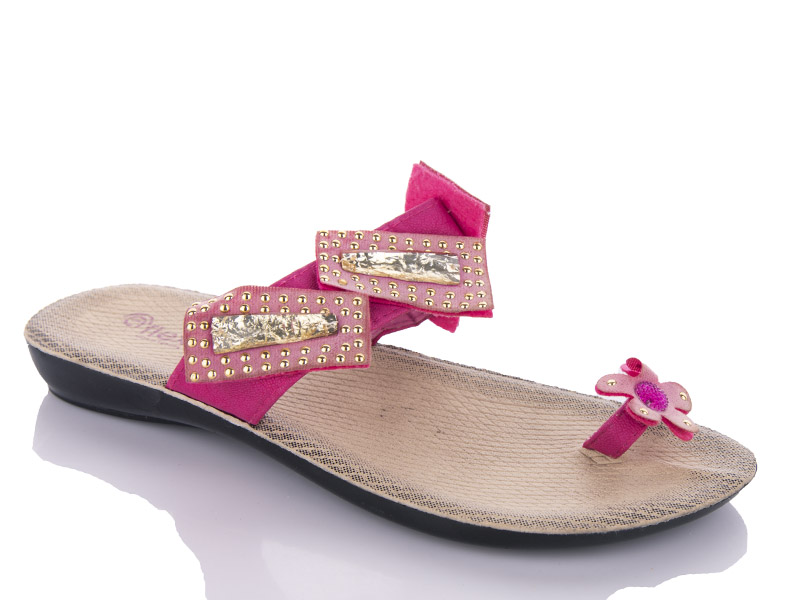 Шлепанцы Gurkem (36-40) W26-07200 fuchsia (лето)