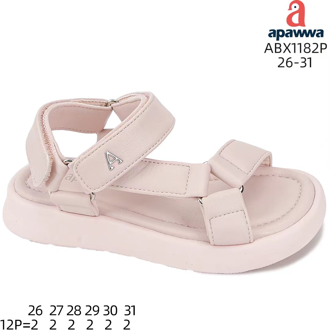 Босоножки DvaClibee (26-31) AM-ABX1182 pink (лето)