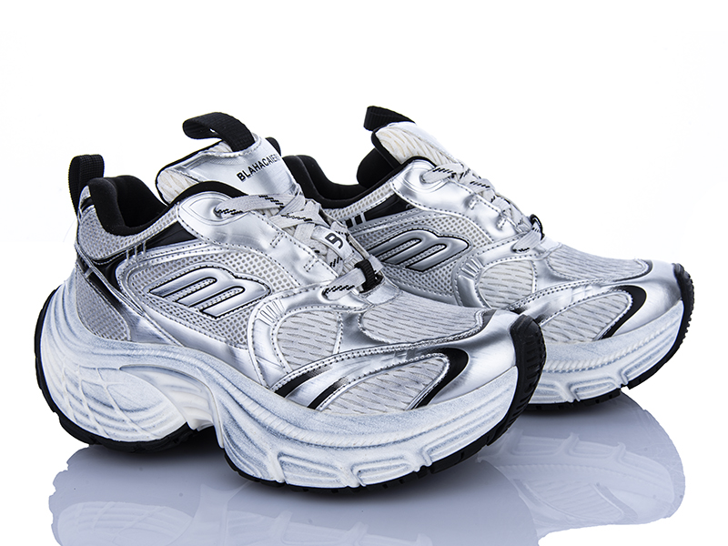 Кроссовки Clibee (35-40) AD23991-2 grey-white (деми)