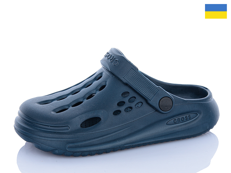 Кроксы Inblu (36-41) 026 синій (лето)