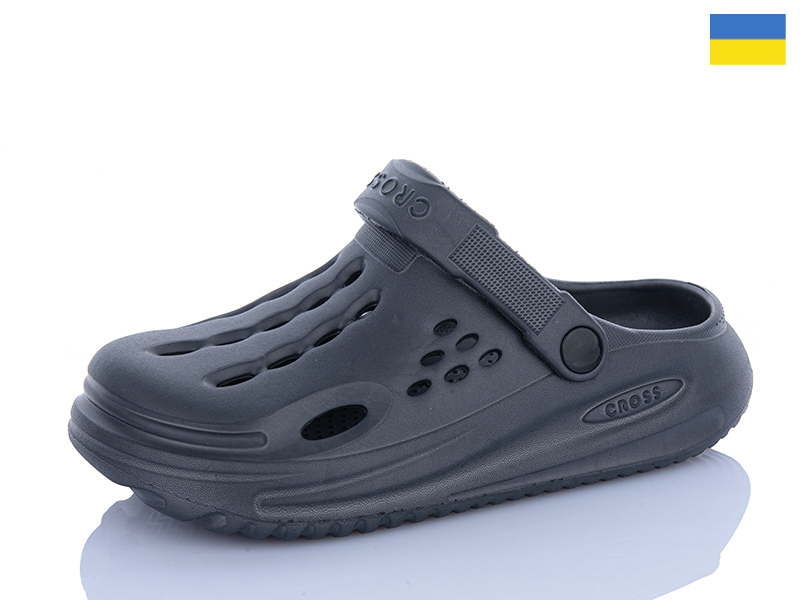 Кроксы Inblu (36-41) 026 сірий (лето)