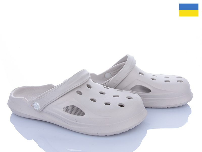 Кроксы Inblu (40-45) 201 св.сірий (лето)