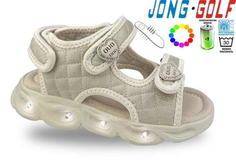 Босоножки Jong-Golf (26-31) B20738-3 LED (лето)