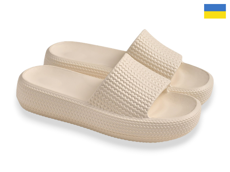 Шлепанцы Rai shoes (36-41) ДС78 раф (лето)