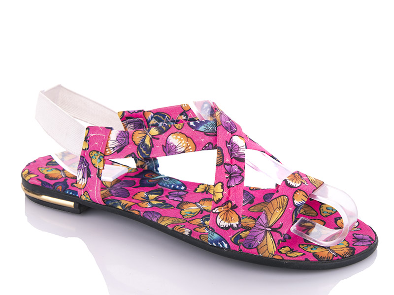 Босоножки DeMur (36-40) W26-Samiri 10212 pink (лето)
