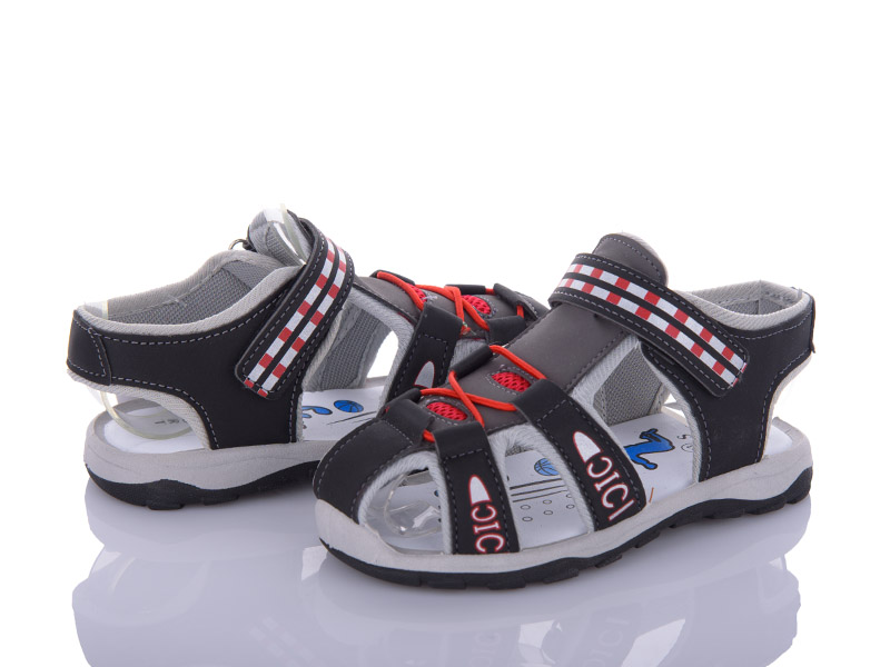 Босоножки Violeta (31-36) DL30-D3041 black (лето)