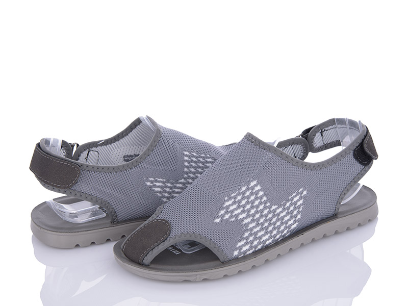 Сандалии Violeta (40-45) M201-10 grey-white (лето)