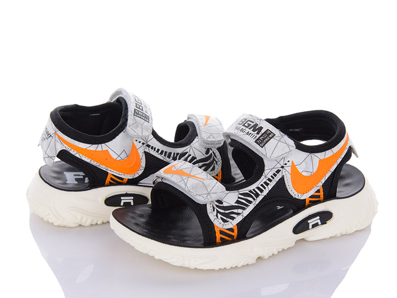 Босоножки Violeta (27-31) DL45-B01 white-orange (лето)