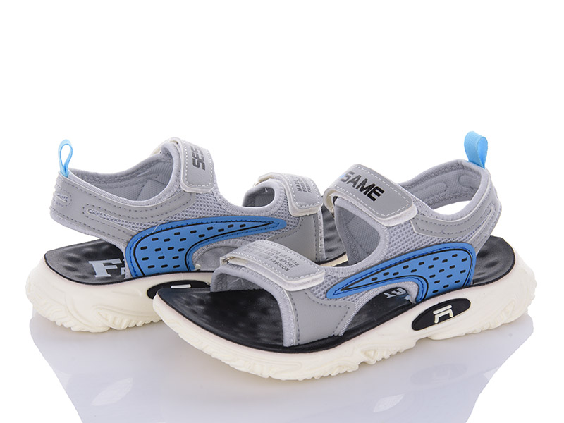 Босоножки Violeta (32-37) PL10-C08 grey-blue (лето)