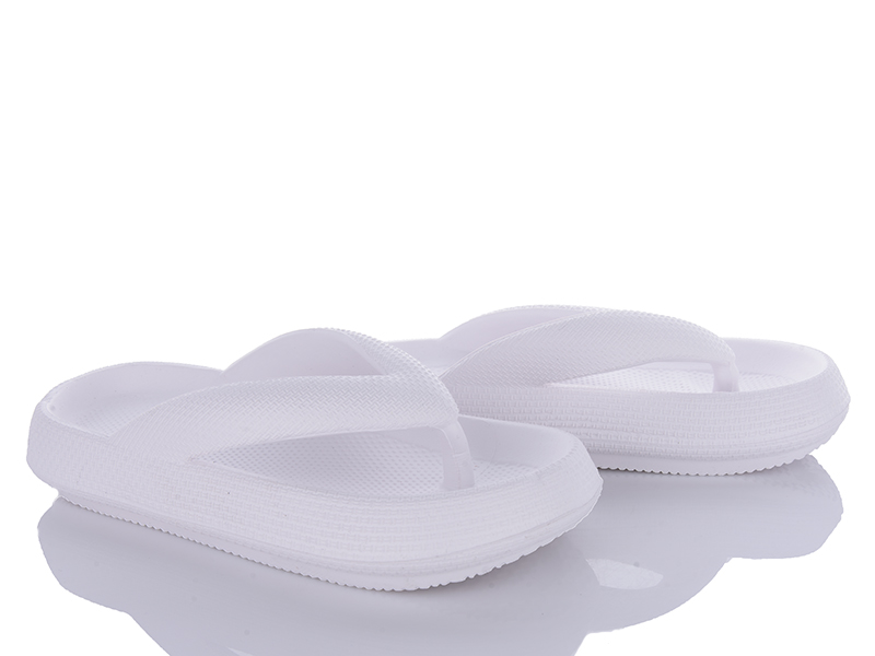 Шлепанцы Мир (36-41) 3612-1619 white (лето)