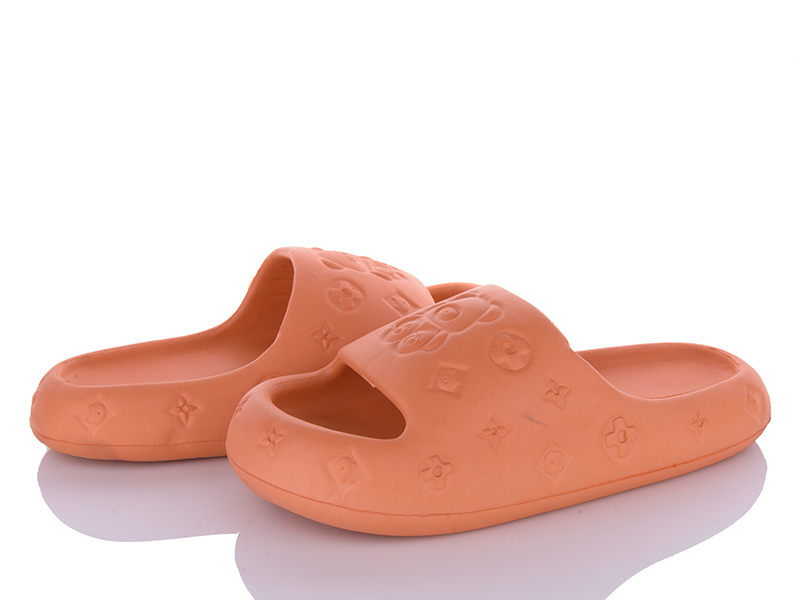Шлепанцы Мир (36-41) 3613-8003 orange (лето)