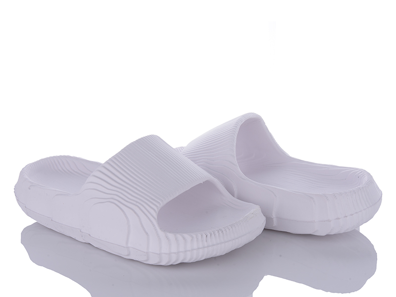 Шлепанцы Мир (36-41) 3613-8005 white (лето)