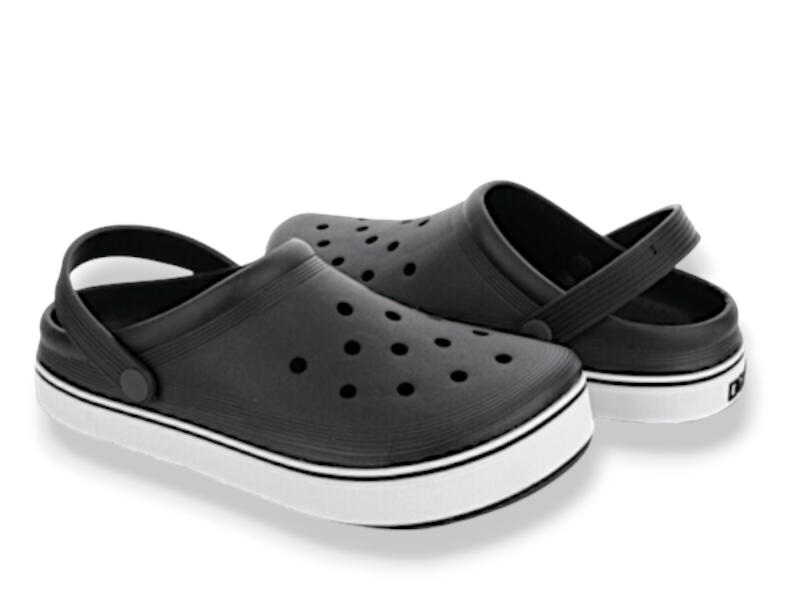 Кроксы Slipers (41-46) 523 чорний (лето)