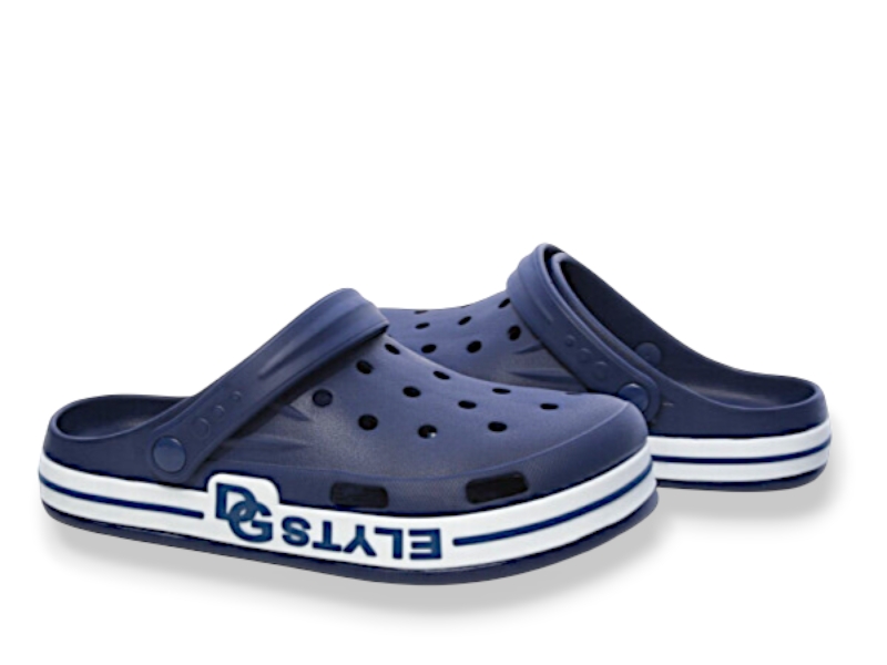 Кроксы Slipers (41-46) 526 т.синій (лето)